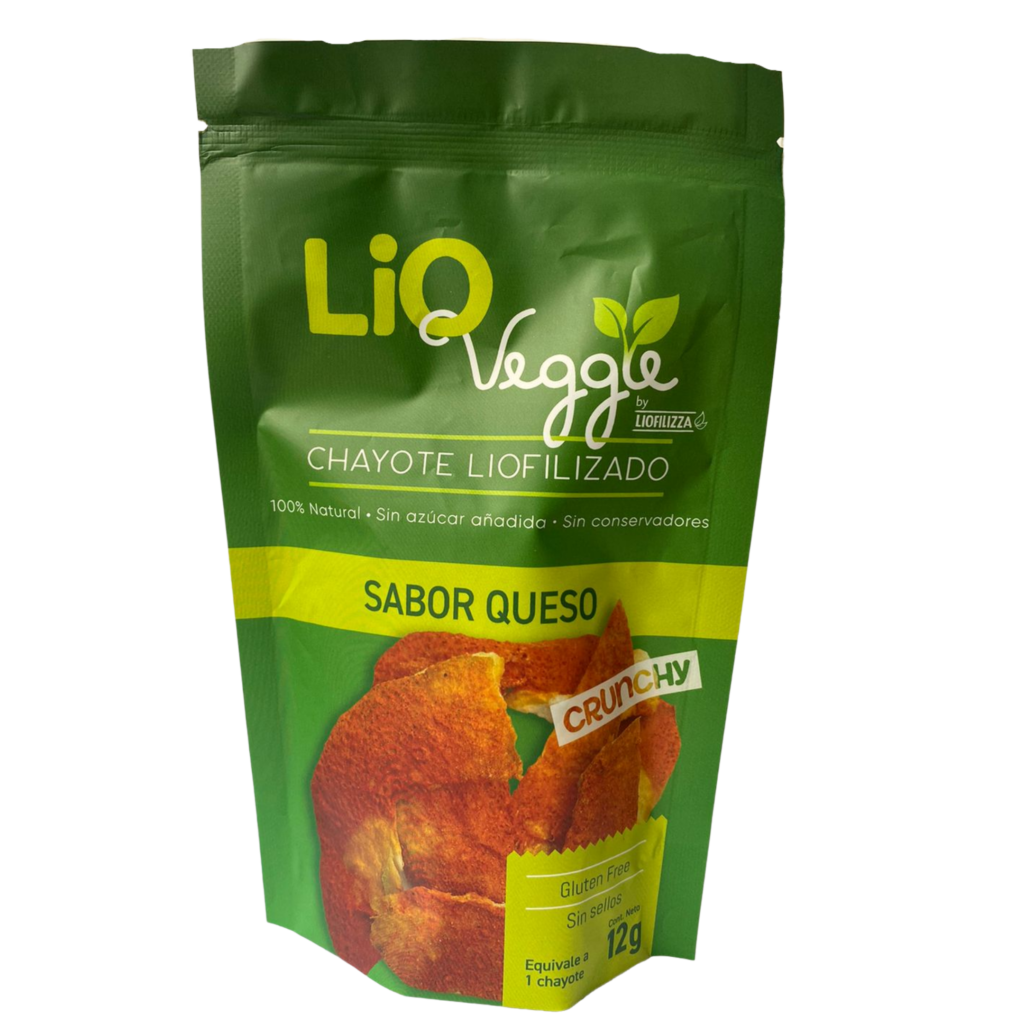 Chayote Liofilizado Sabor Queso Liofilizza